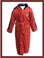 Ferrari Hooded Bathrobe - Red