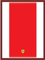 Ferrari Hand Towel - Red
