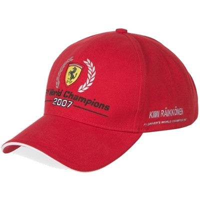 Ferrari on Ferrari F1 World Champions Cap Detailed Photos