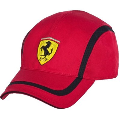 320153402 Ferrari Kids Round-Line Cap - Front View