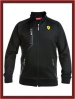 Ferrari Evolution Zip Through Sweatshirt - Black