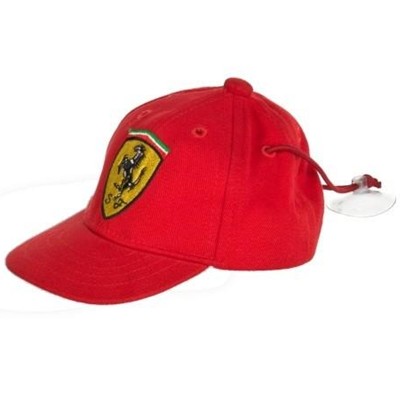 Hanging Mini Ferrari Hat - Detailed View