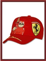 Ferrari Infants Red Top Hat