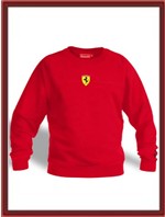 Ferrari Logo Shield Sweatshirt - Red
