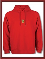 Ferrari Hooded Sweatshirt - Red