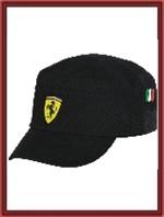 Ferrari Shield Military Hat - Black (FP8516)