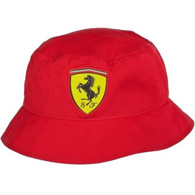 FP8520 Ferrari Bucket Hat - Front View