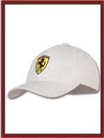 Ferrari Hat - White (FP9514)
