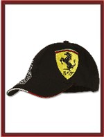 Ferrari Fan Cap - Black (FP9515)