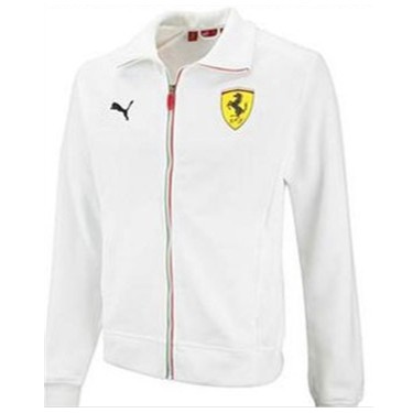 Puma Ferrari Track Jacket - White (FR8423)