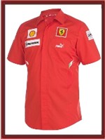 Red Puma Ferrari F1 Team Crew Shirt (FR8625)