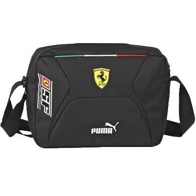 Laptop Shoulder  on Shoulder Laptop Bags On Fr8918 Puma Ferrari Black Shoulder Bag Front
