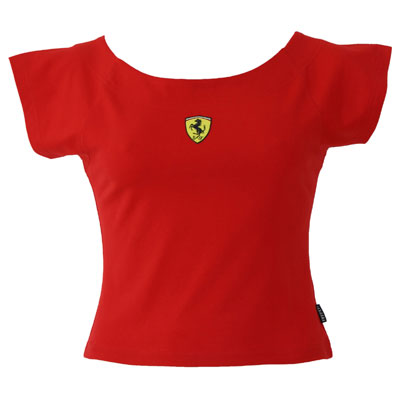 Ferrari Ladies T-Shirt Red (SFR2304)
