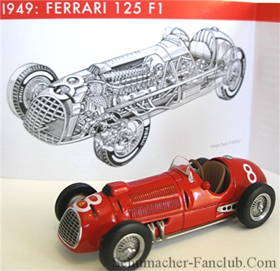 SF05 49 Alberto Ascari Ferrari 125 F1 Booklet View