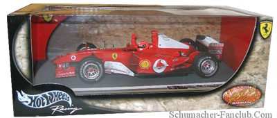B6222 Hot Wheels Michael Schumacher King of the Desert - Box View