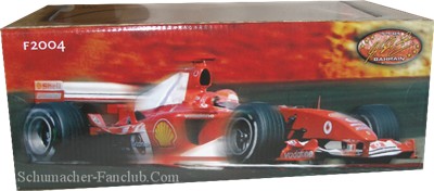 B6222 Hot Wheels Michael Schumacher King of the Desert - Back Box View