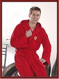 Ferrari Bathrobe - Red