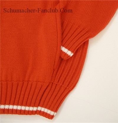 FF6320 Fila Ferrari 1/2 Zip Team Pullover - Knitted View