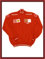 Fila Ferrari 1/2 Zip Team Pullover (FF6320)