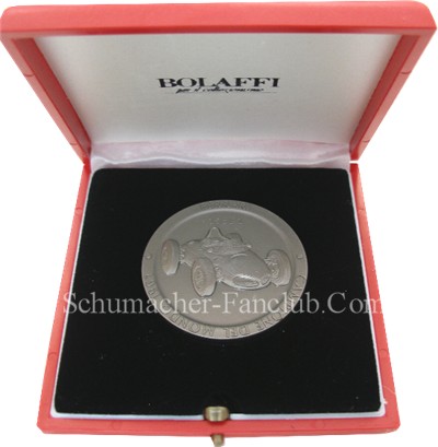 Ferrari 156 F1 Titanium Medal Detailed Photos