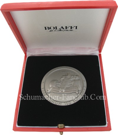 Ferrari F2004 Titanium Medal - Presentation View
