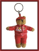 Michael Schumacher Ferrari F1 Formel1 Pin Anstecker Anstecknadel Bär Teddy