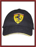 Ferrari Kids Black Cap