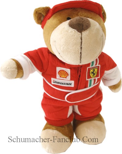FR7982 Ferrari Teddy Bear (Medium) - Front View