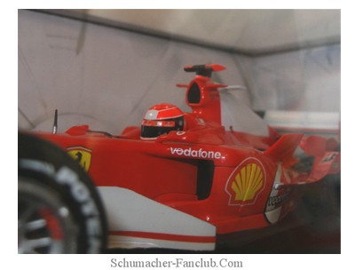 Hot Wheels F2005 Ferrari Michael Schumacher 1:38 - Neuf Sous Blister