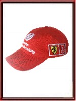 Michael Schumacher signed 2000 DVAG cap