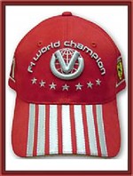 Michael Schumacher 2004 World Champion Cap (MSF004WM)