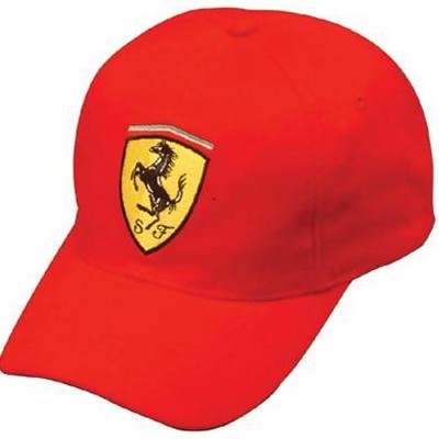 SF0916 Ferrari Infant Cap - Detailed View