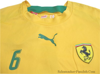 SFM2302 Felipe Massa Puma Ferrari Driver Jersey - Chest View
