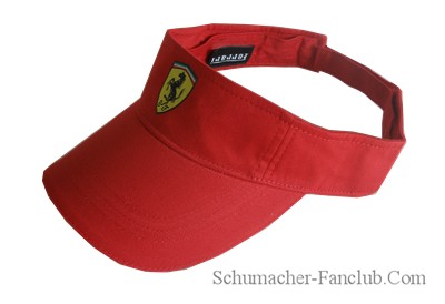 SFR0135 Ferrari Red Shield Visor - Right View