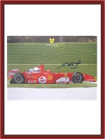 Signed F2005 Ferrari Factory Poster