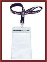 BMW Sauber F1 Team Lanyard Ticket Holder