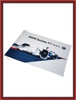 BMW Sauber Team F1 Car Flag (SU7915)