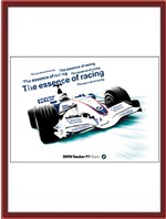 BMW Sauber Team F1 Car Flag (SU8915)