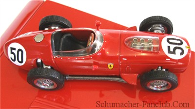 SF09/59 Tony Brooks Ferrari 246 F1 - Model View