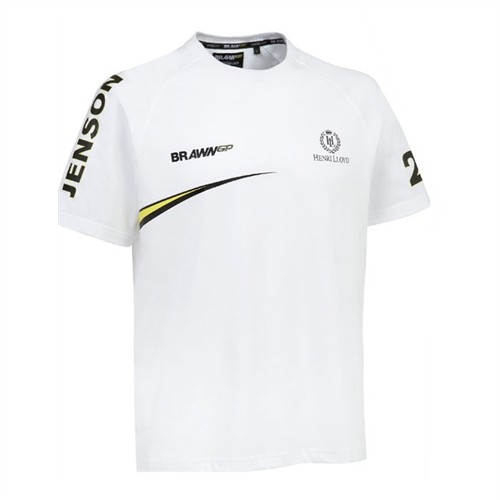 BW9112 Jenson Button Brawn GP T-Shirt - Front View