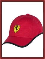 Ferrari Women's Curved Ergo Cap - Red