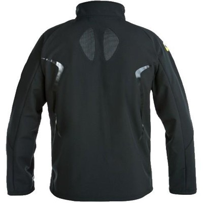 Ferrari Evolution Black Softshell Jacket - Back View