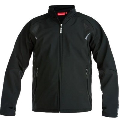 Ferrari Evolution Black Softshell Jacket - Front View