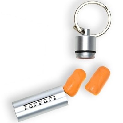 321780200 Ferrari Earplugs with Key-Ring - Open View