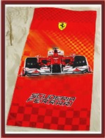 Ferrari Beach Towel - F1 Car