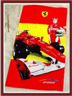 Ferrari Beach Towel - Fernando Alonso
