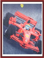 Ferrari Fleece Blanket - F1 Car