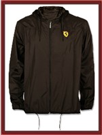 Ferrari Hooded Rain Jacket - Black