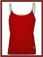 Ferrari Women's Italy Strap Top - Red