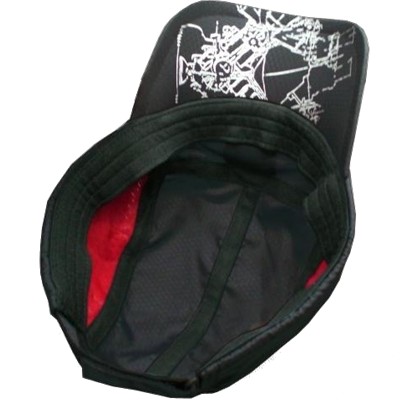 FP8518 Ferrari Shield Nylon Cap Cap - Inside View